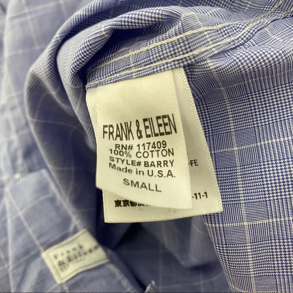 Frank & Eileen Blue Plaid Button Up Shirt - Picture 7 of 8